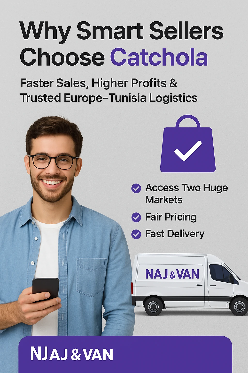 🚀 Why Smart Sellers Choose Catchola: Faster Sales, Higher Profits & Trusted Europe–Tunisia Logistics